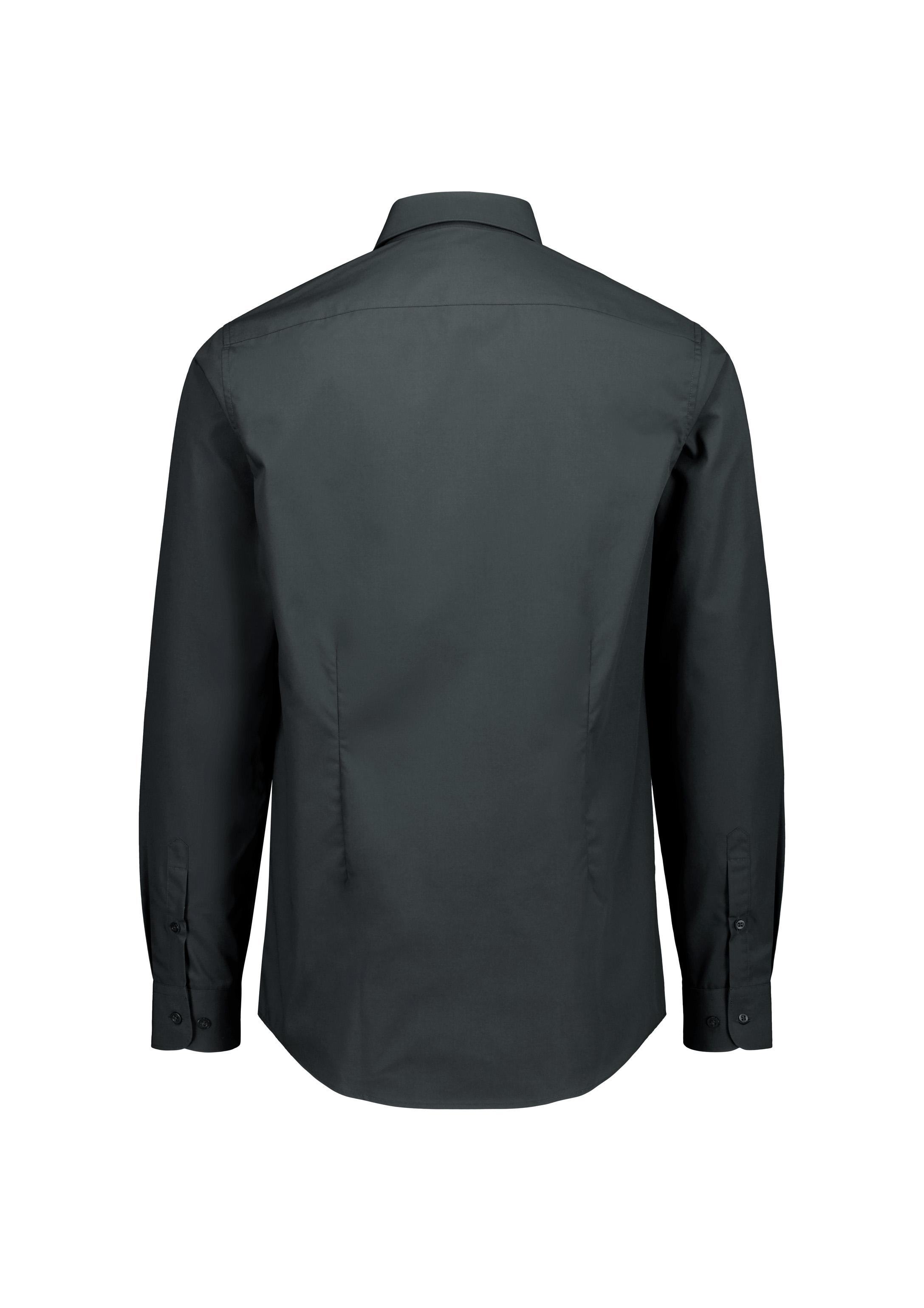 Lexington Mens Slim Fit Long Sleeve Shirt Slate