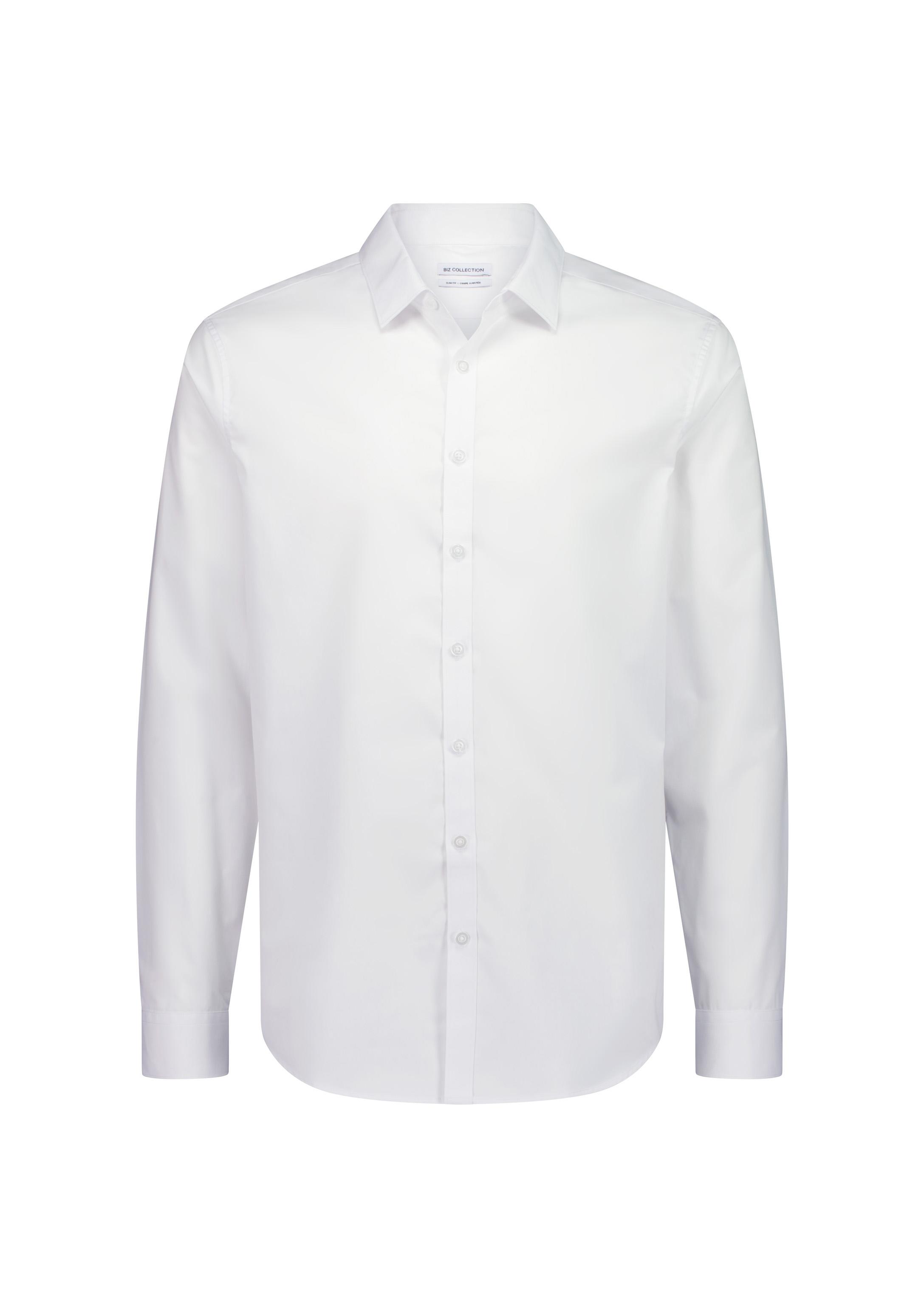 Lexington Mens Slim Fit Long Sleeve Shirt White