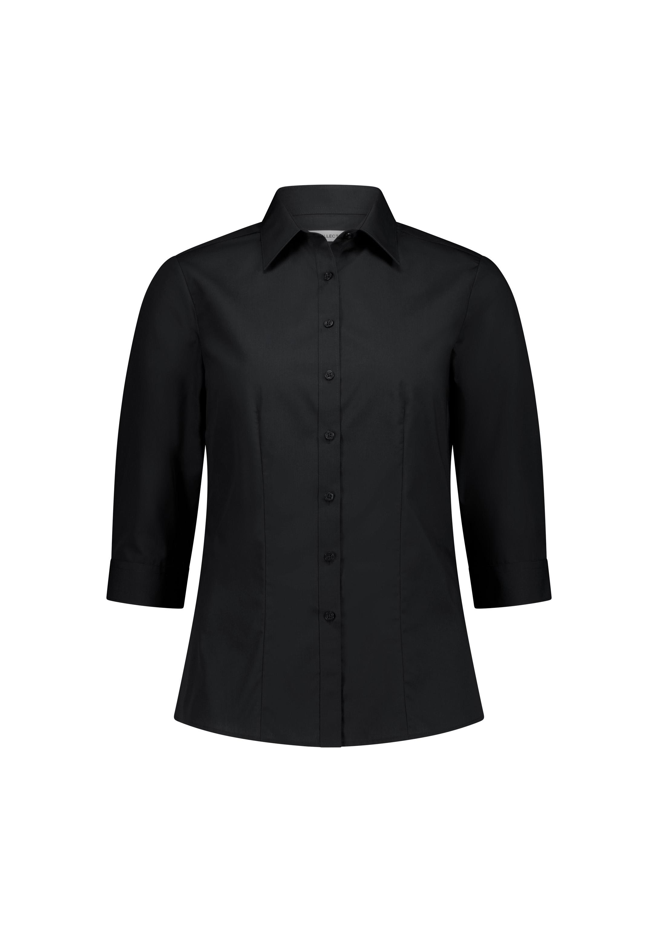 Lexington Womens 3/4 Sleeve Shirt Black