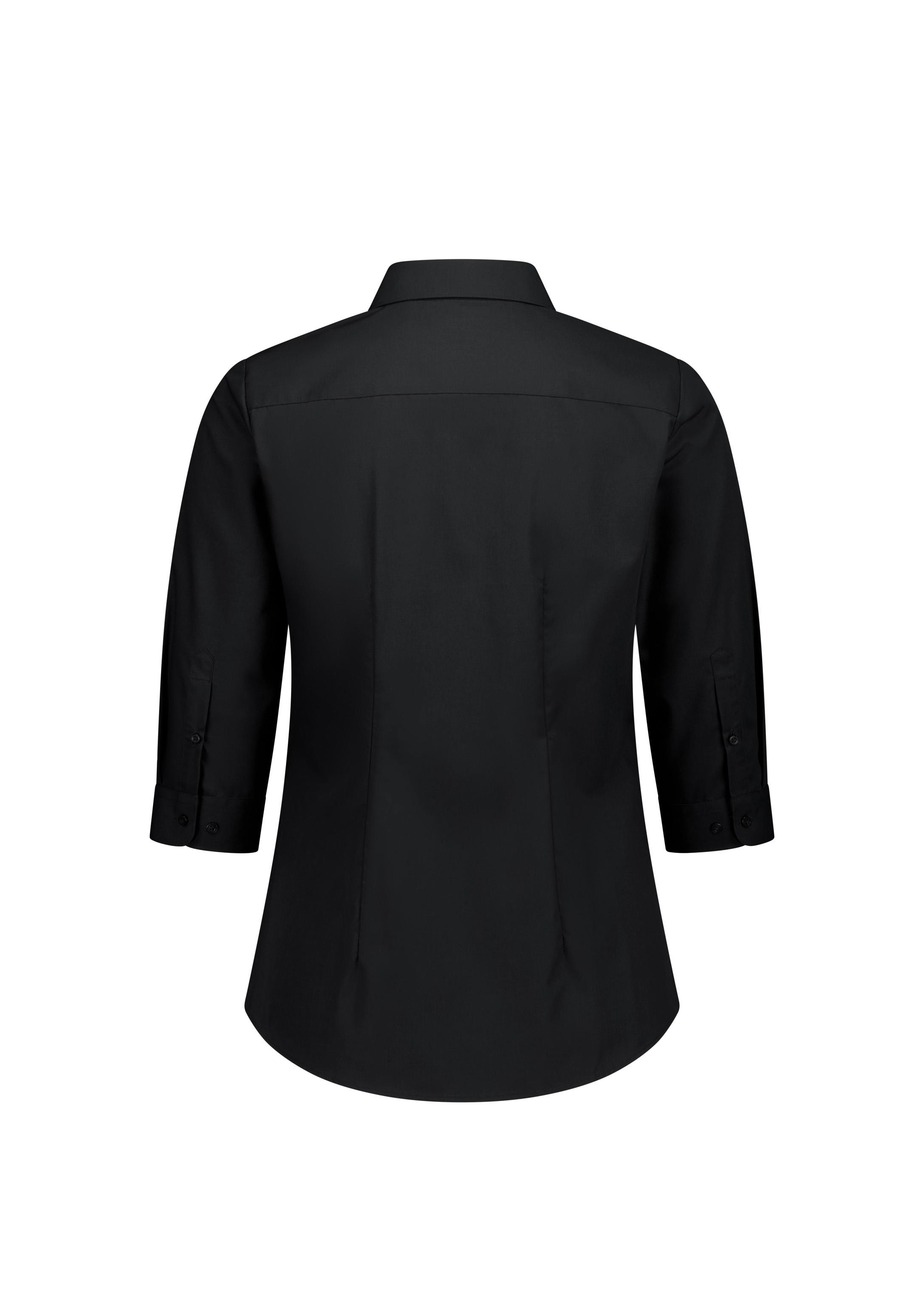 Lexington Womens 3/4 Sleeve Shirt Black