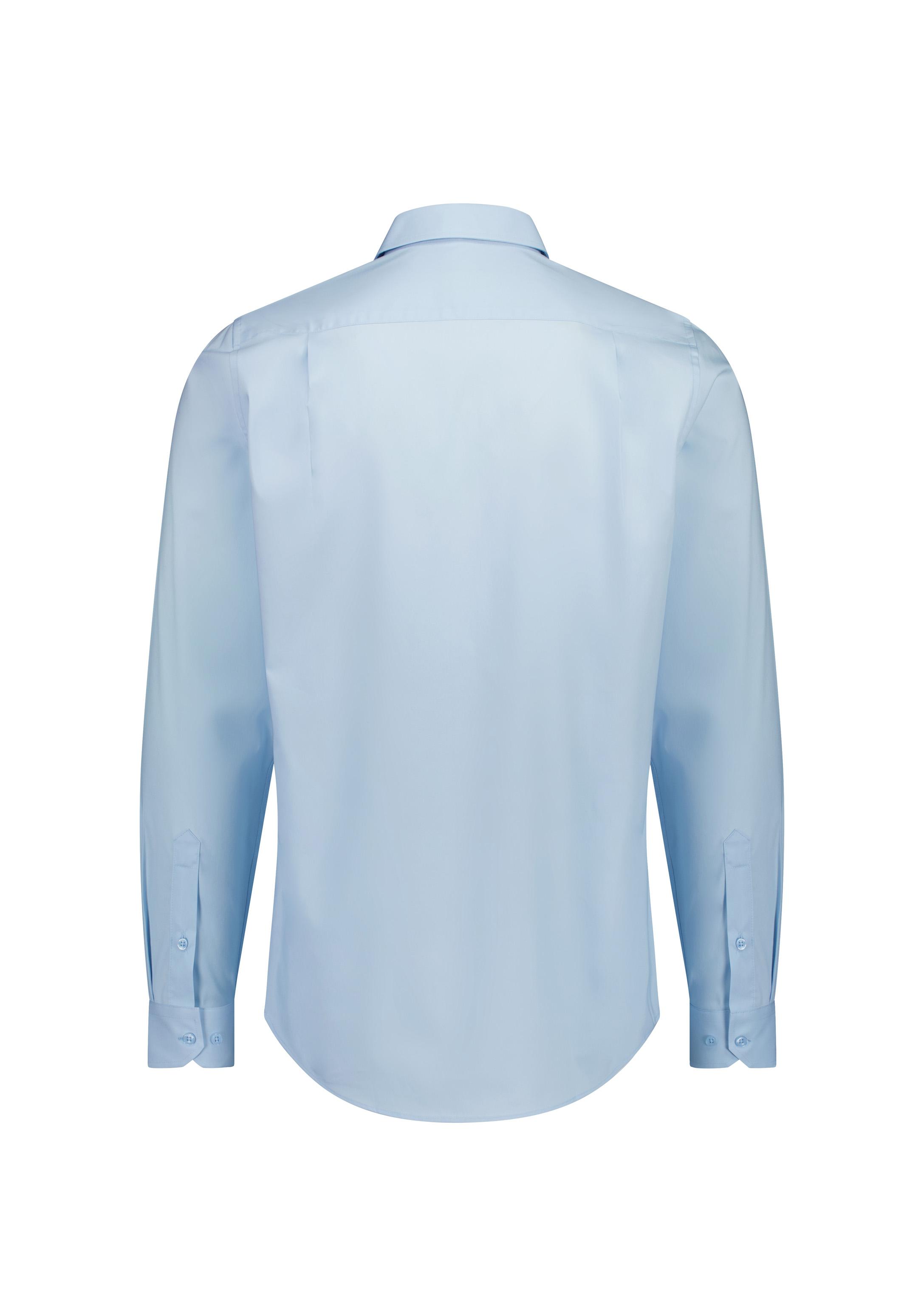 Fitzroy Mens Classic Fit Long Sleeve Shirt Sky