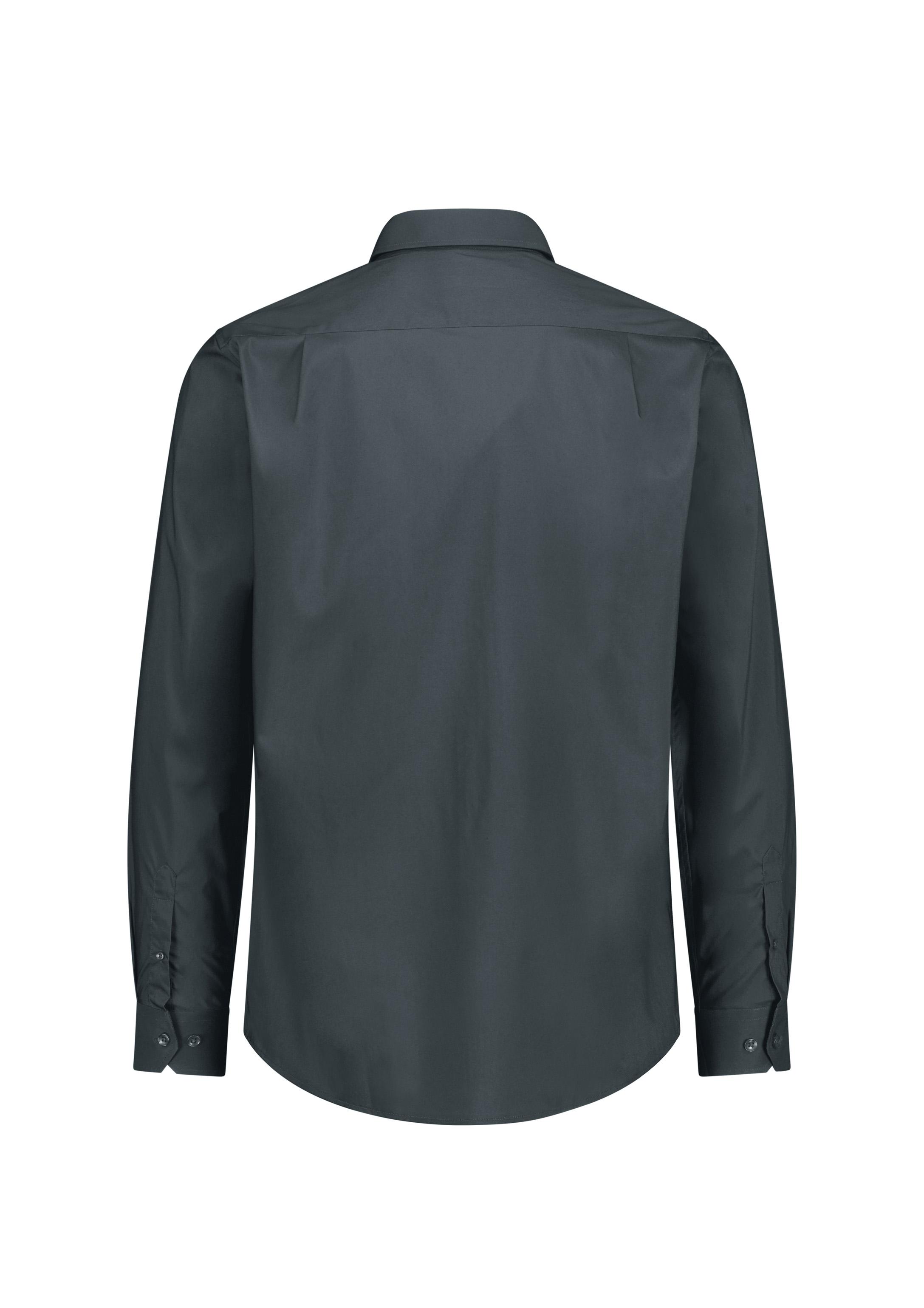 Fitzroy Mens Classic Fit Long Sleeve Shirt Slate