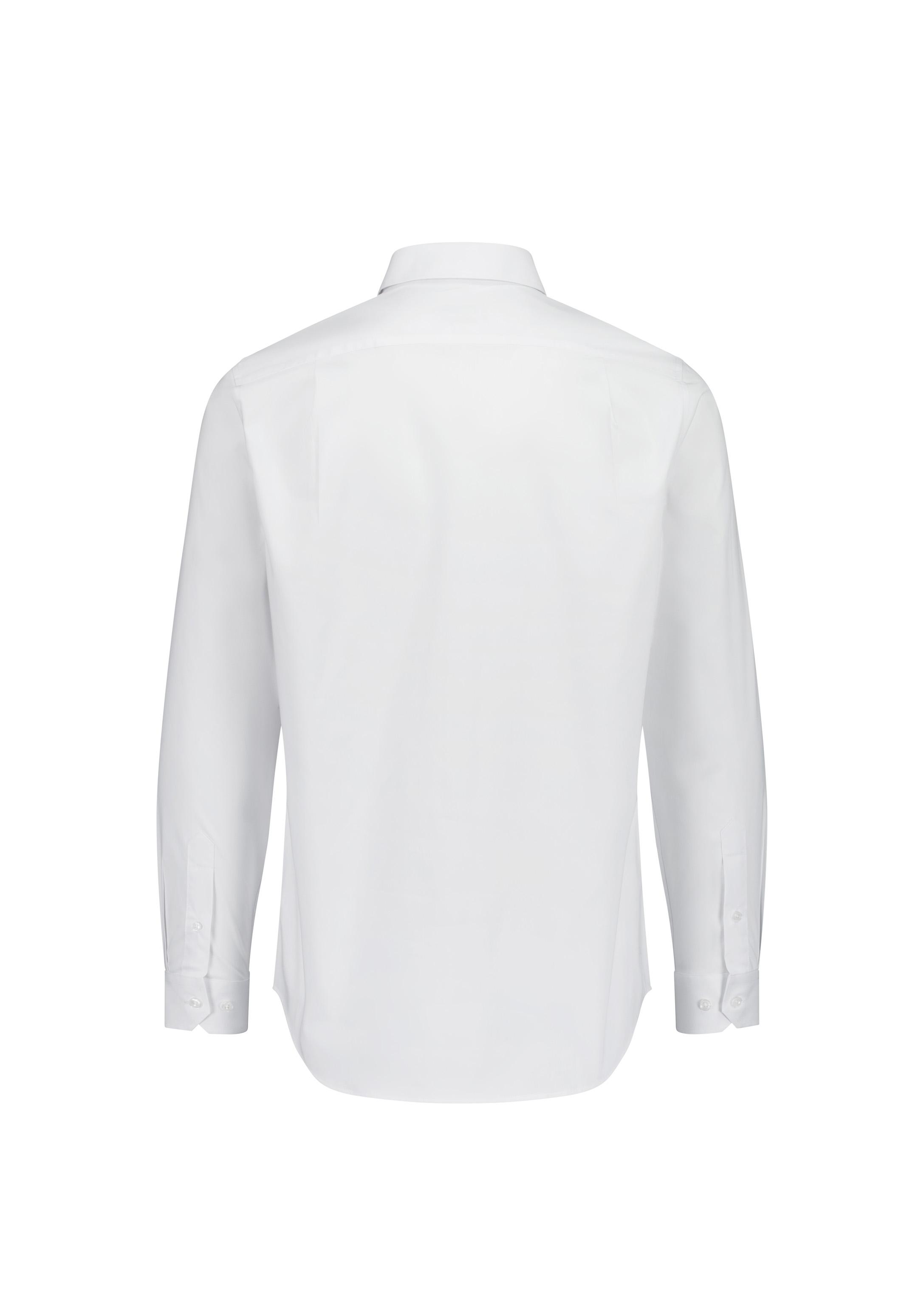 Fitzroy Mens Classic Fit Long Sleeve Shirt White