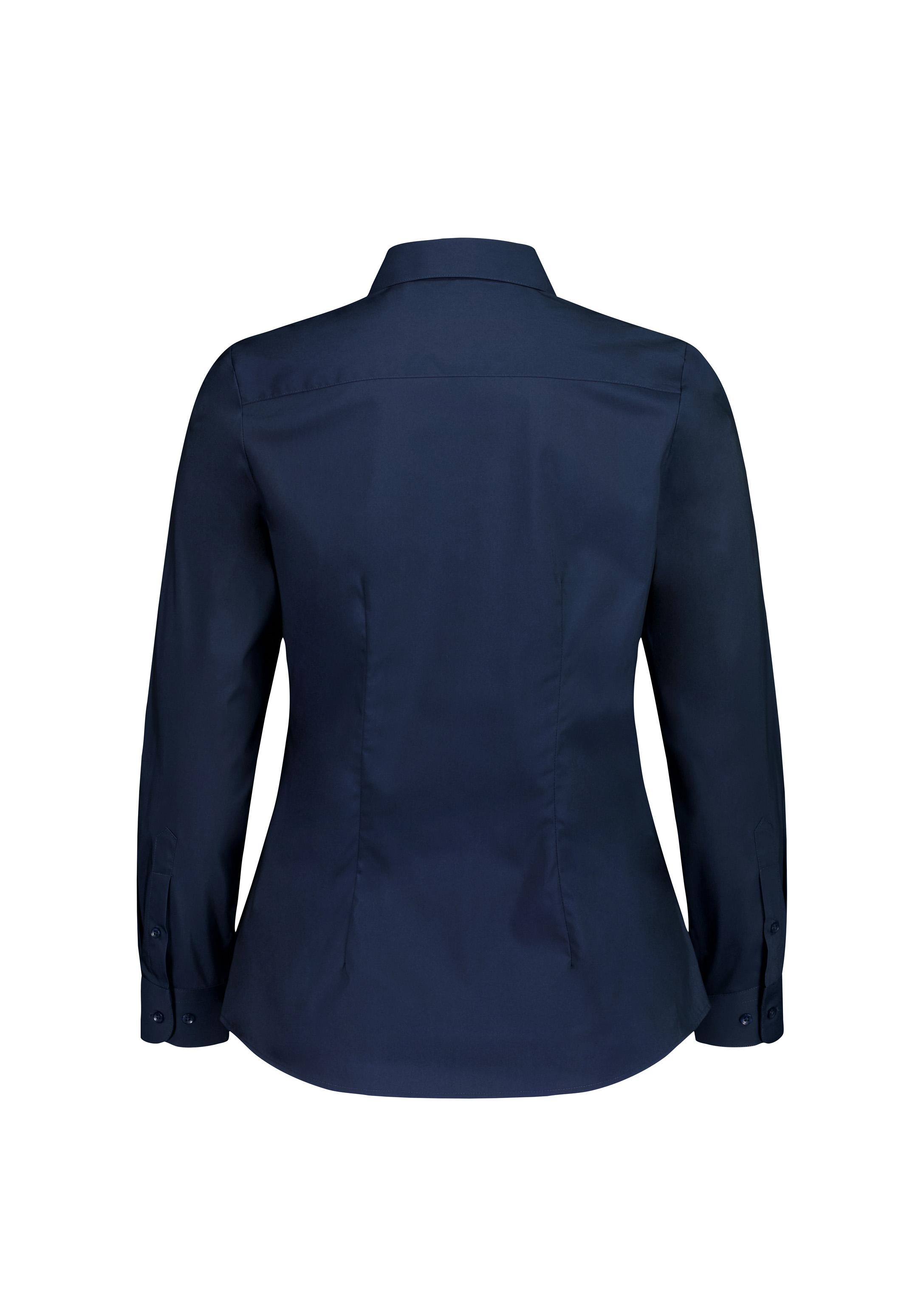 Fitzroy Womens Long Sleeve Shirt Navy