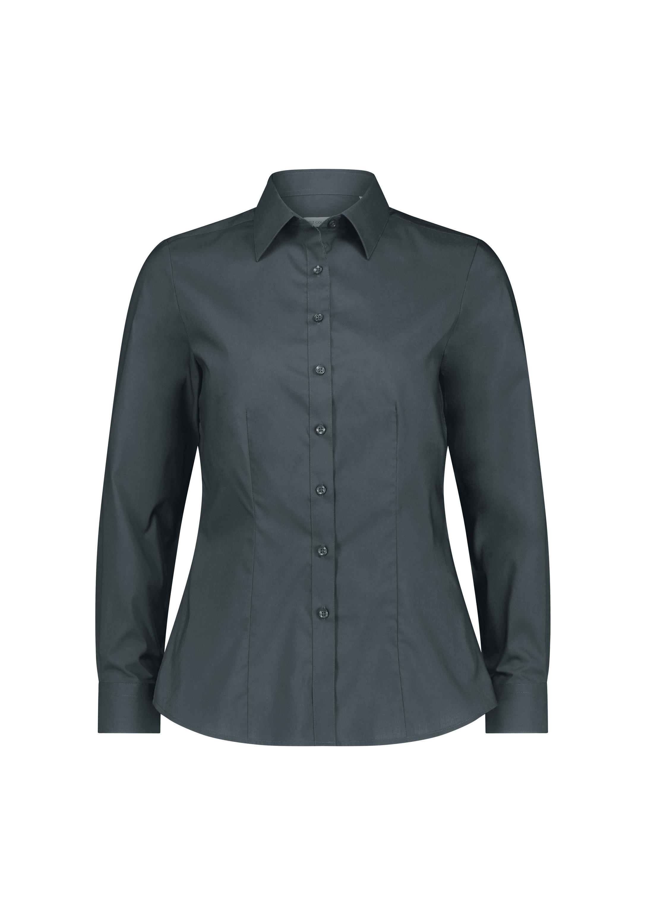 Fitzroy Womens Long Sleeve Shirt Slate