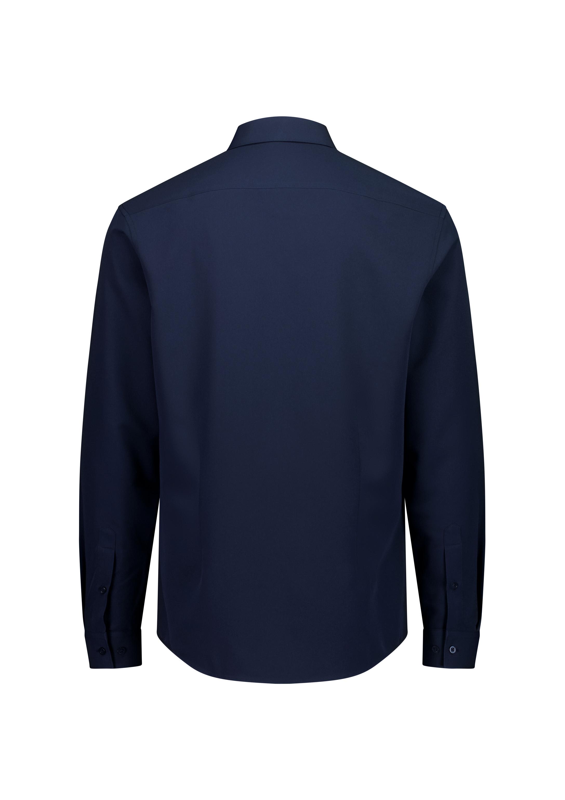 Quick Dry Movement Mens Long Sleeve Shirt Navy