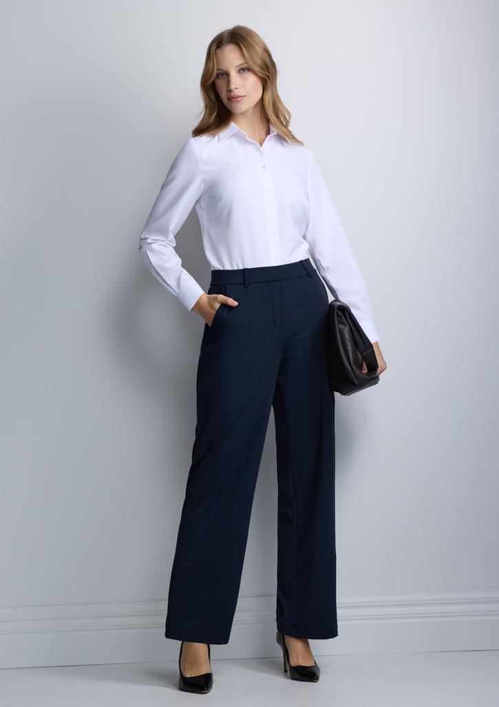Quick Dry Movement Womens Long Sleeve Shirt White