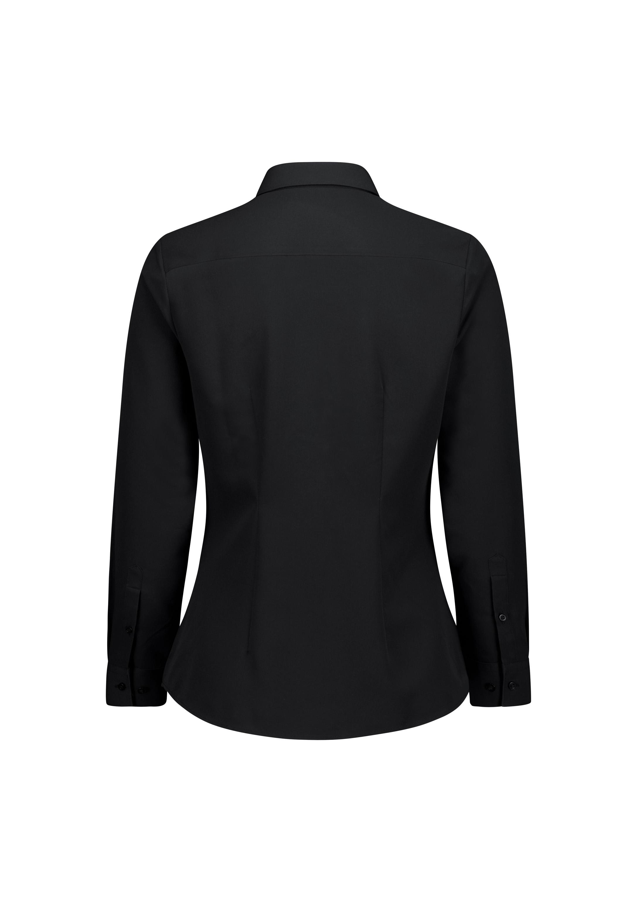 Quick Dry Movement Womens Long Sleeve Shirt Black
