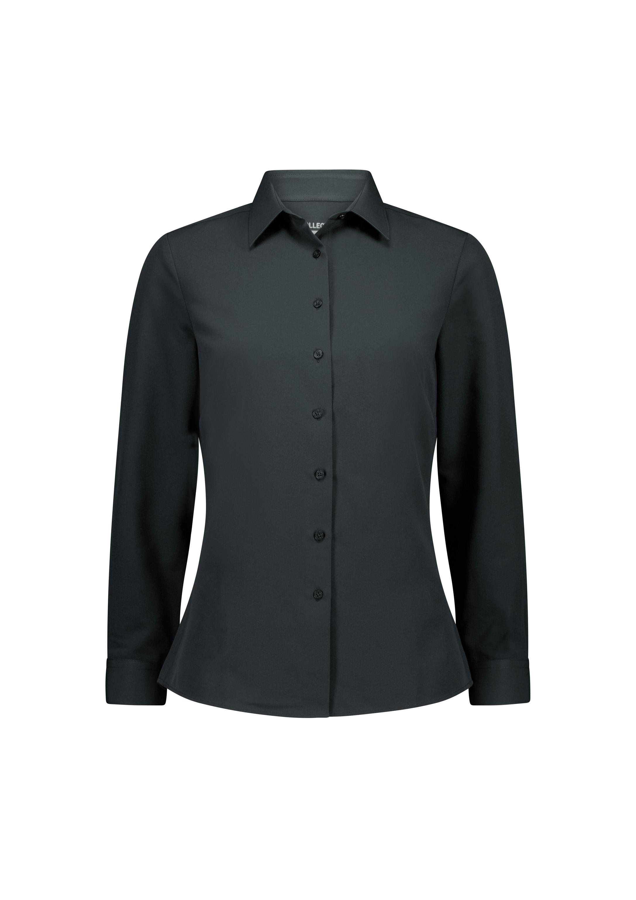 Quick Dry Movement Womens Long Sleeve Shirt Charcoal
