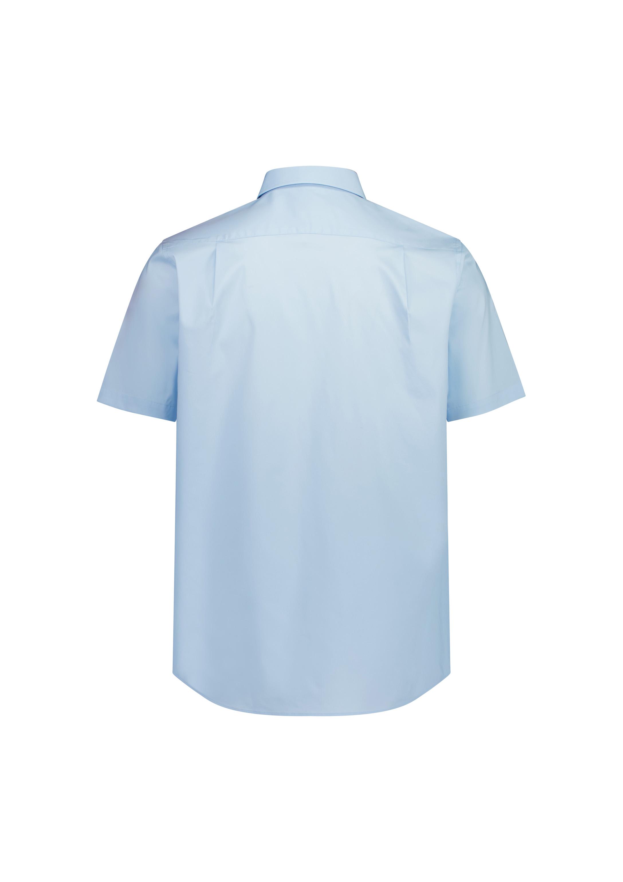 Fitzroy Mens Classic Fit Short Sleeve Shirt Sky
