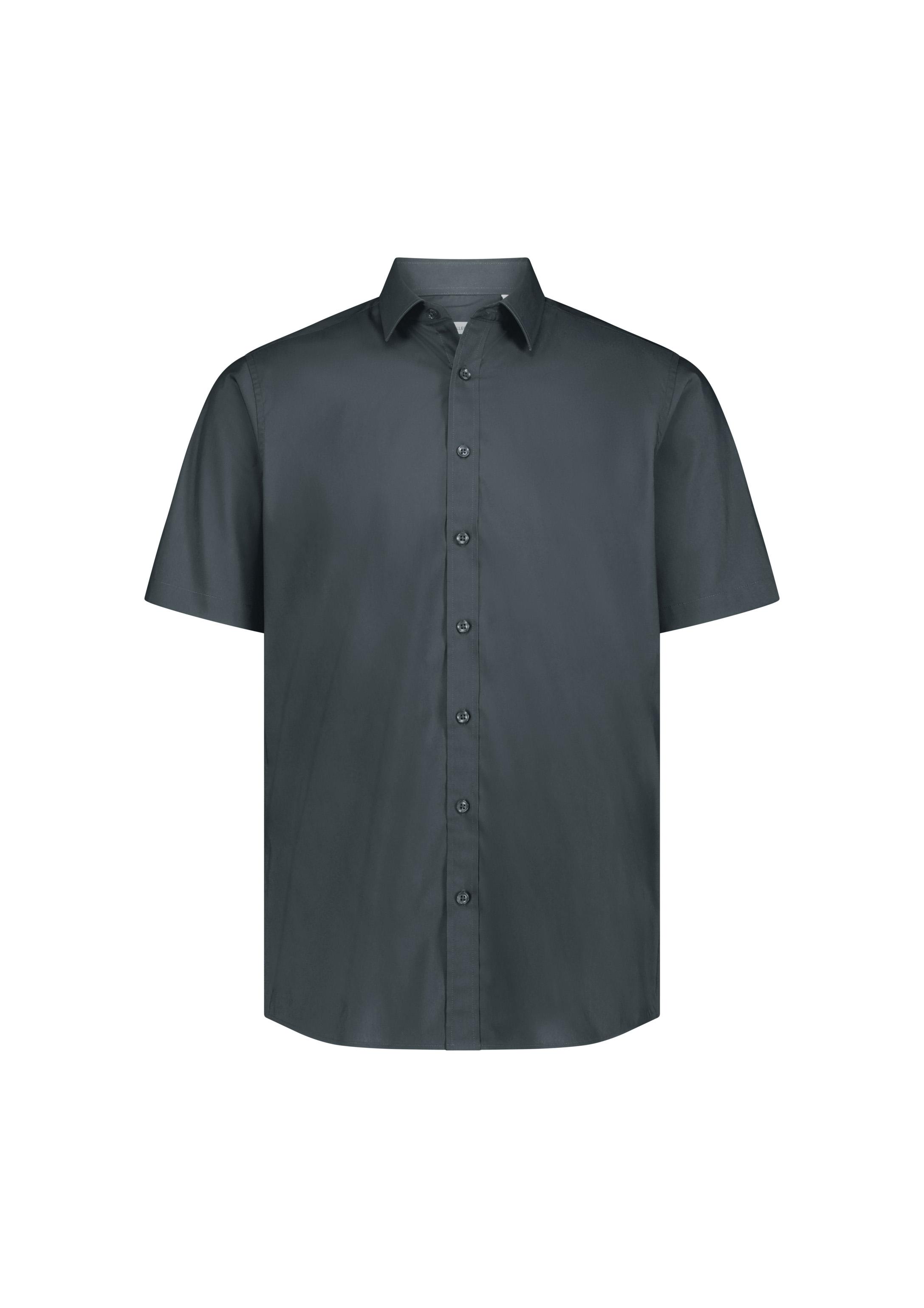 Fitzroy Mens Classic Fit Short Sleeve Shirt Slate