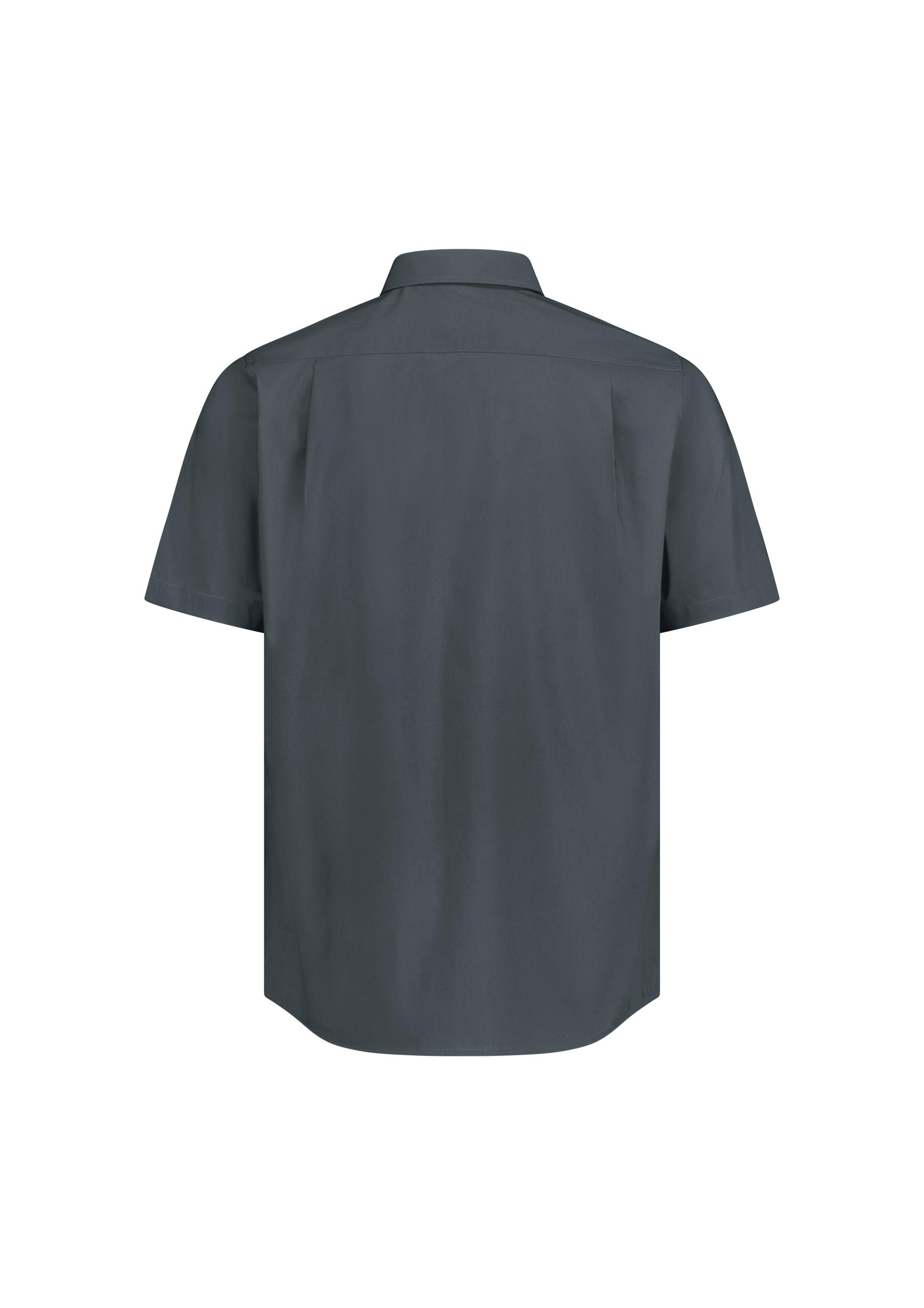 Fitzroy Mens Classic Fit Short Sleeve Shirt Slate
