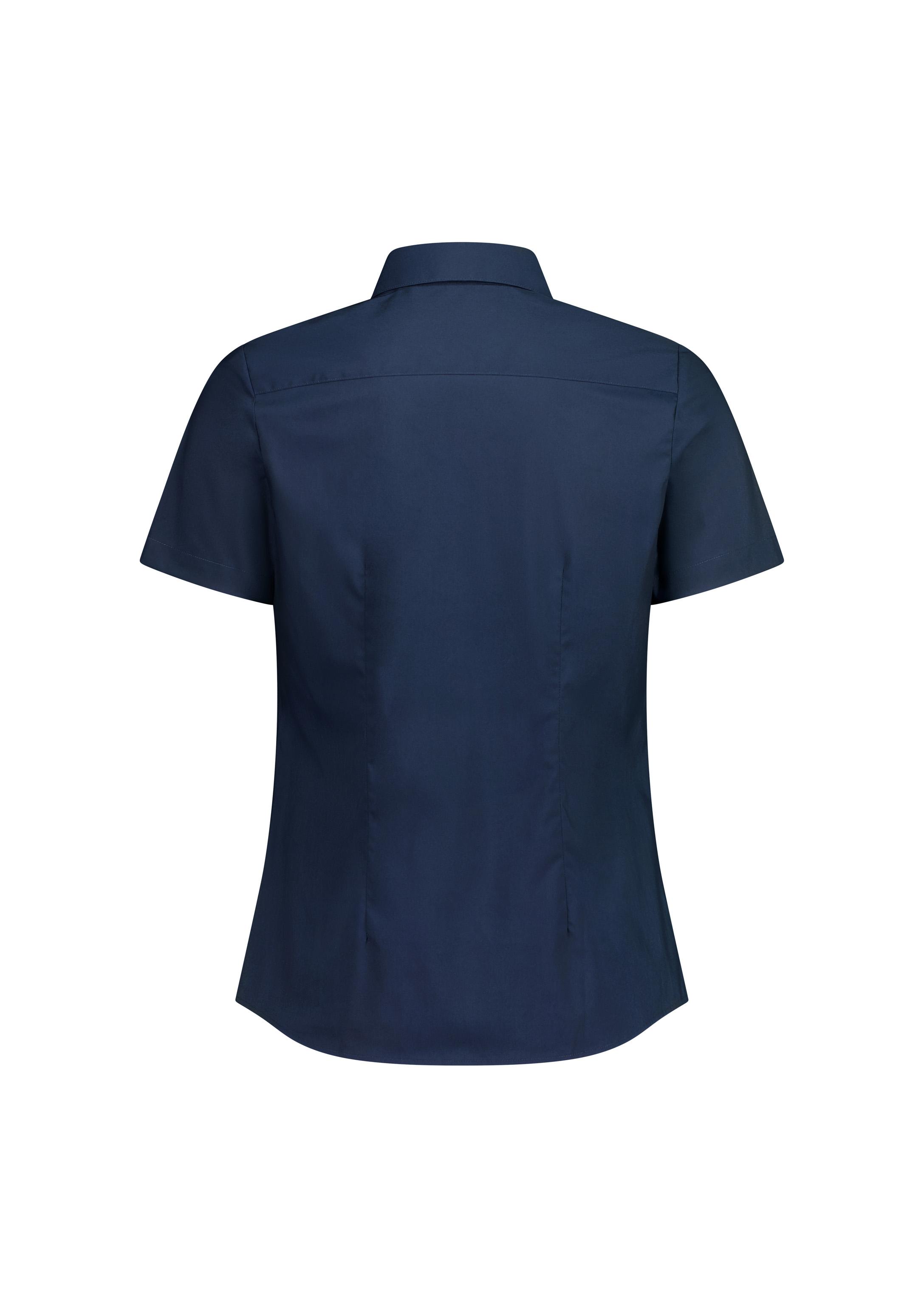 Fitzroy Womens Short Sleeve Shirt Navy