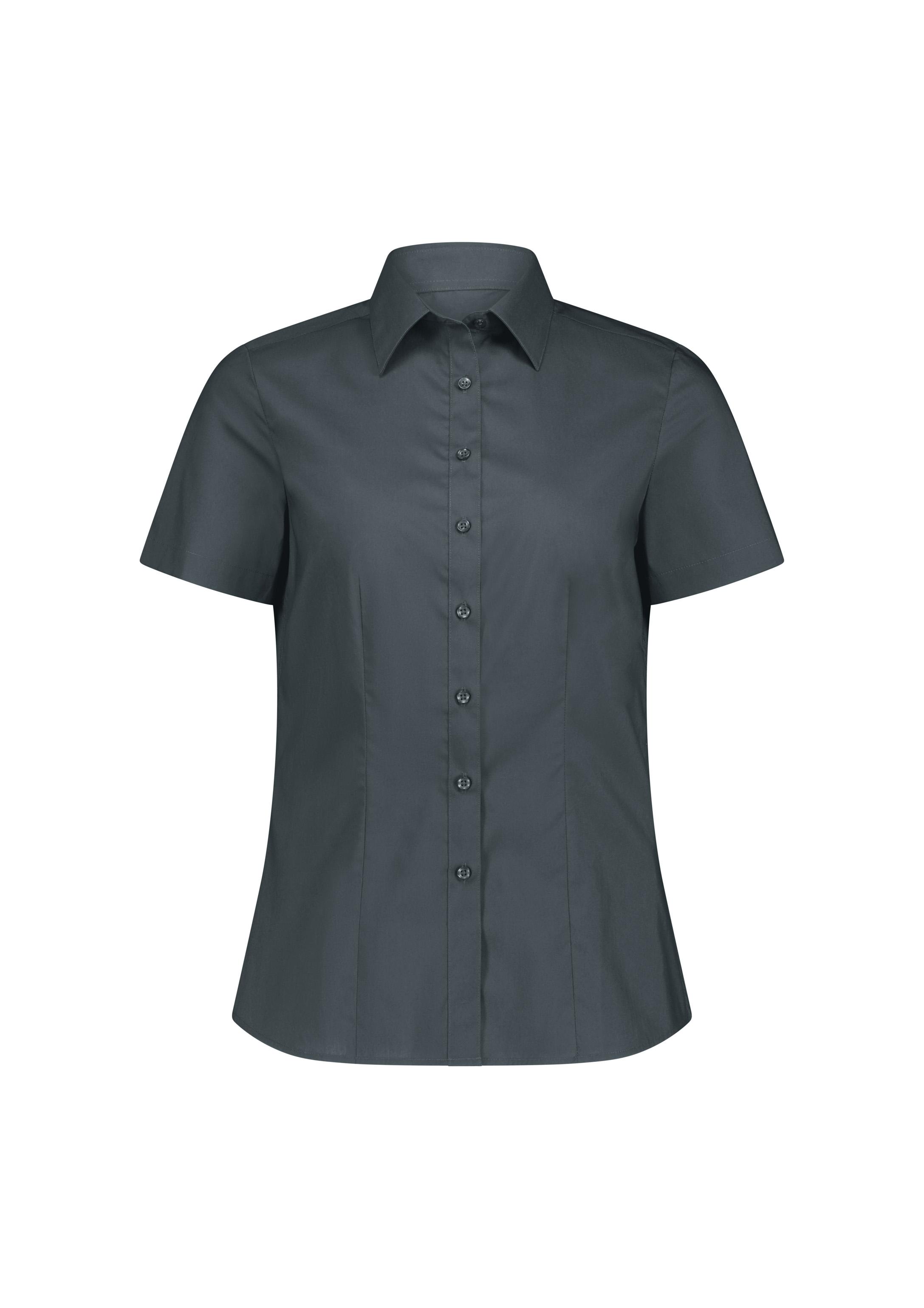 Fitzroy Womens Short Sleeve Shirt Slate