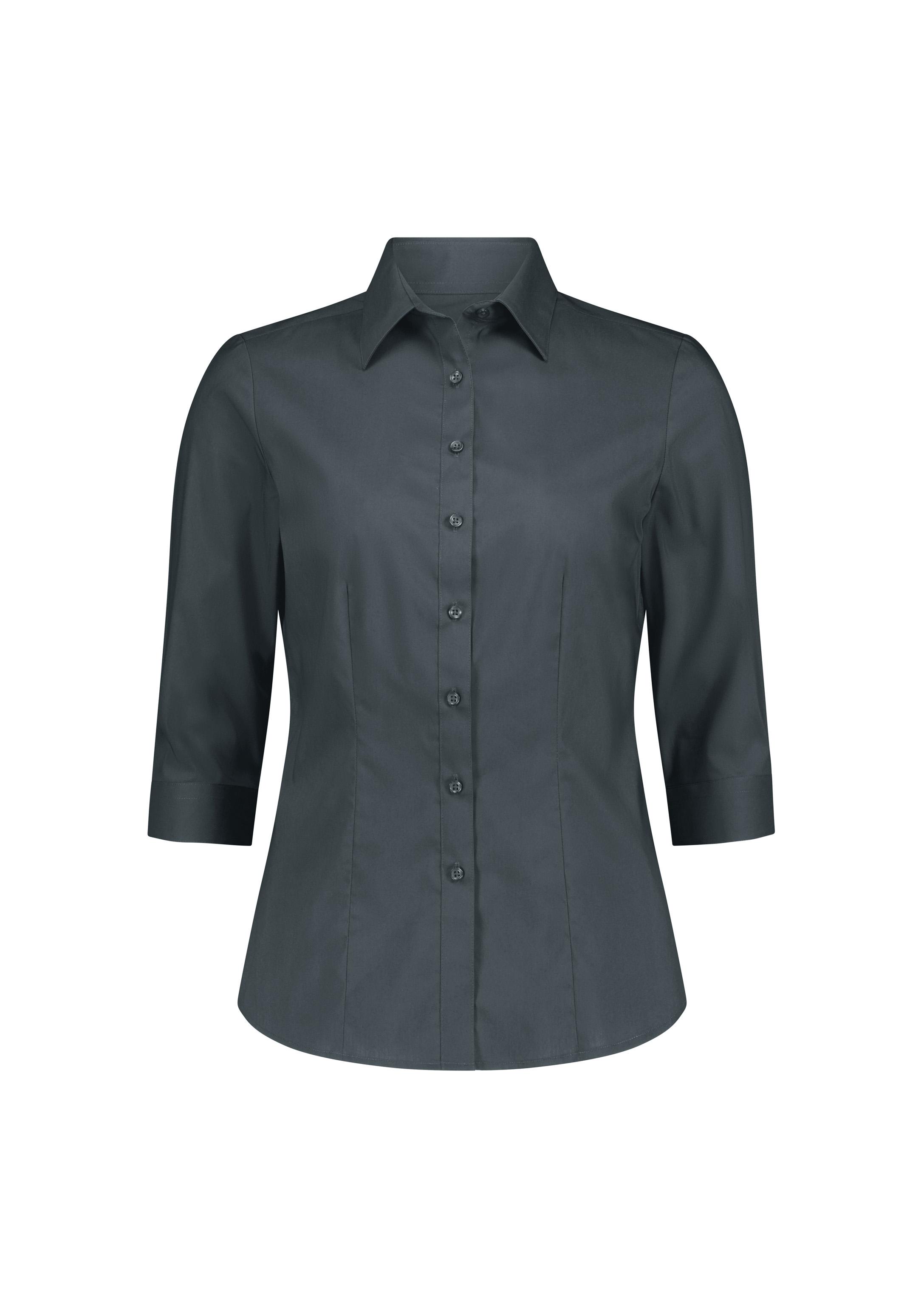Fitzroy Womens 3/4 Sleeve Shirt Slate