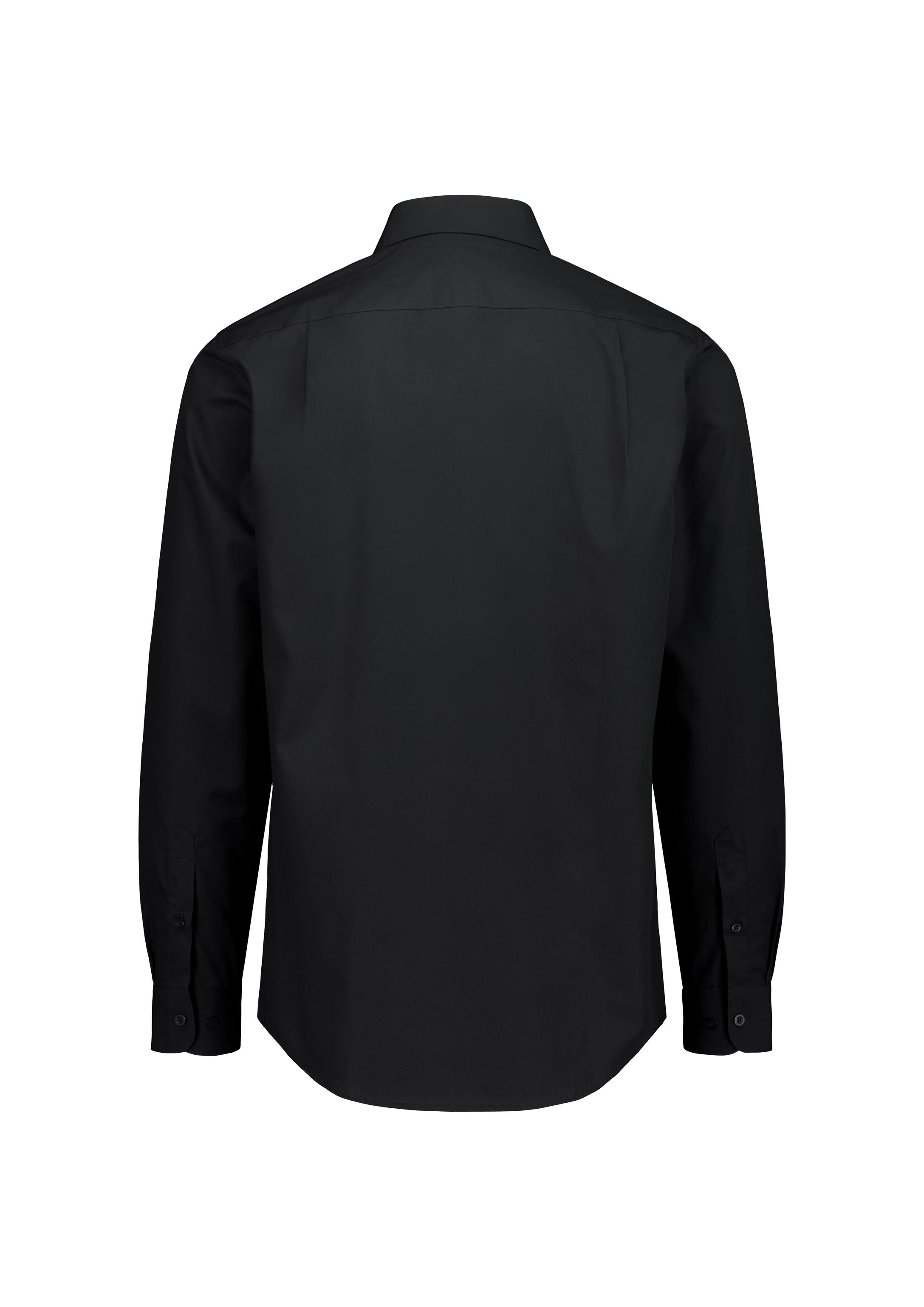 Lexington Mens Classic Fit Long Sleeve Shirt Black