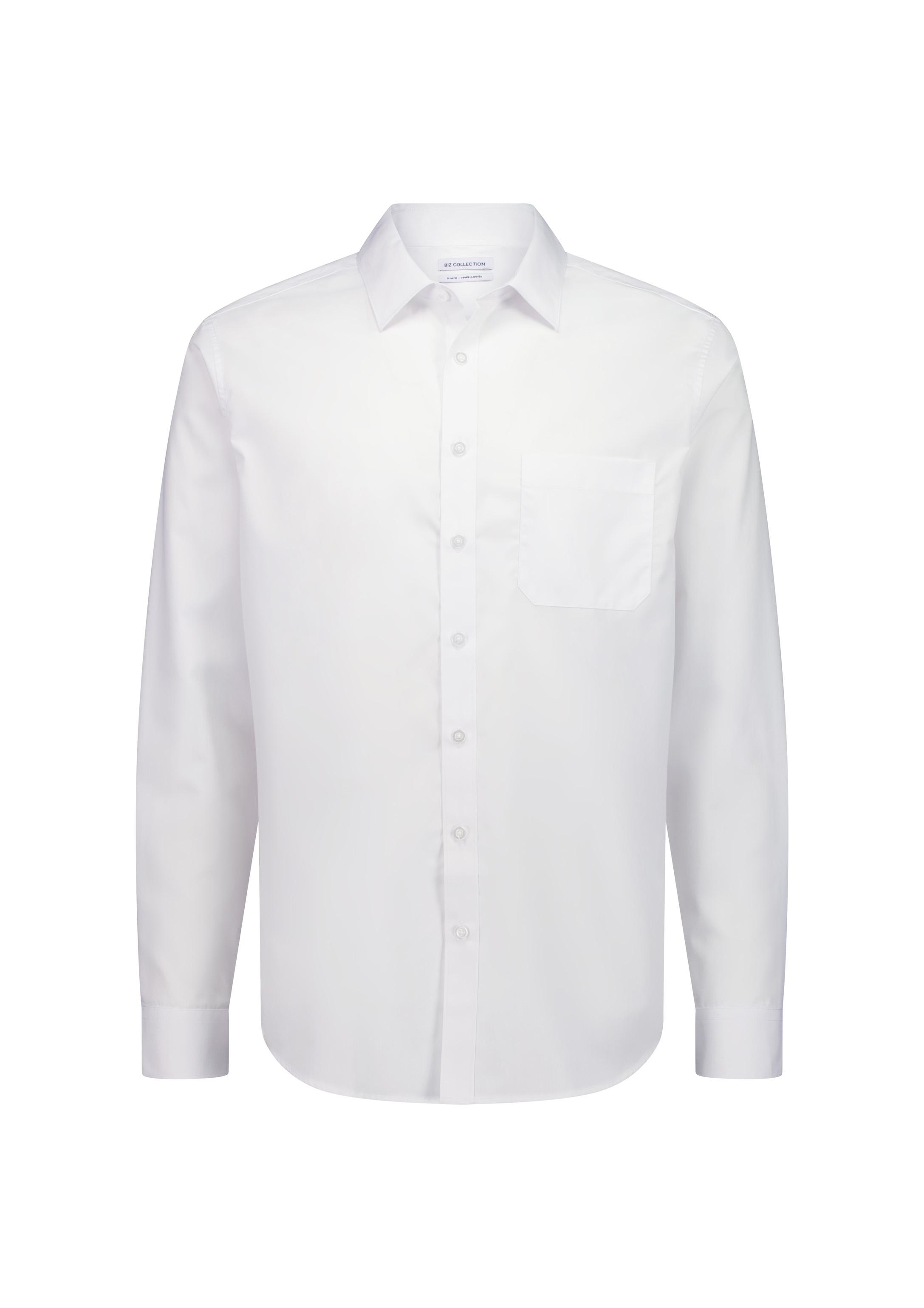 Lexington Mens Classic Fit Long Sleeve Shirt White