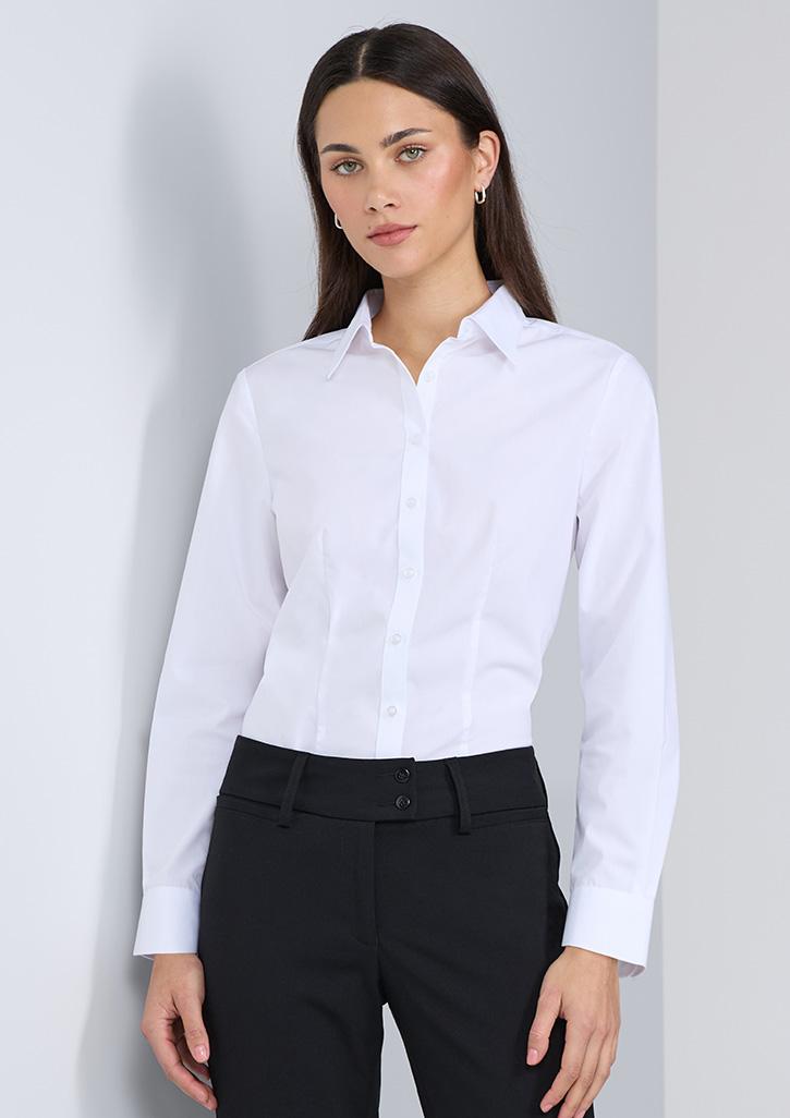 Lexington Womens Long Sleeve Shirt White