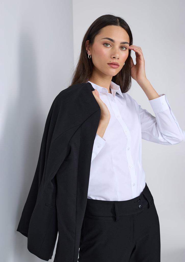 Lexington Womens Long Sleeve Shirt White