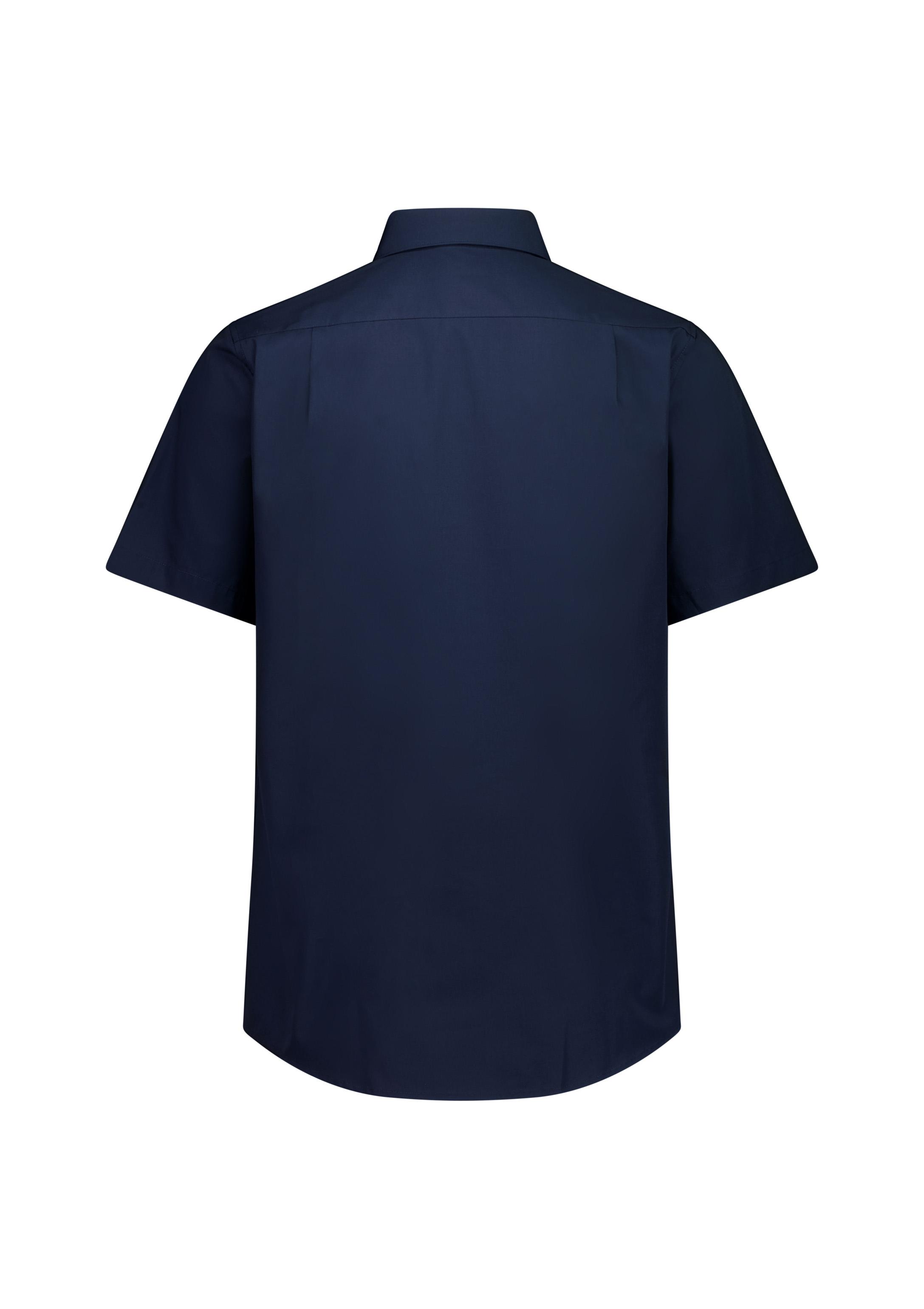 Lexington Mens Classic Fit Short Sleeve Shirt Navy
