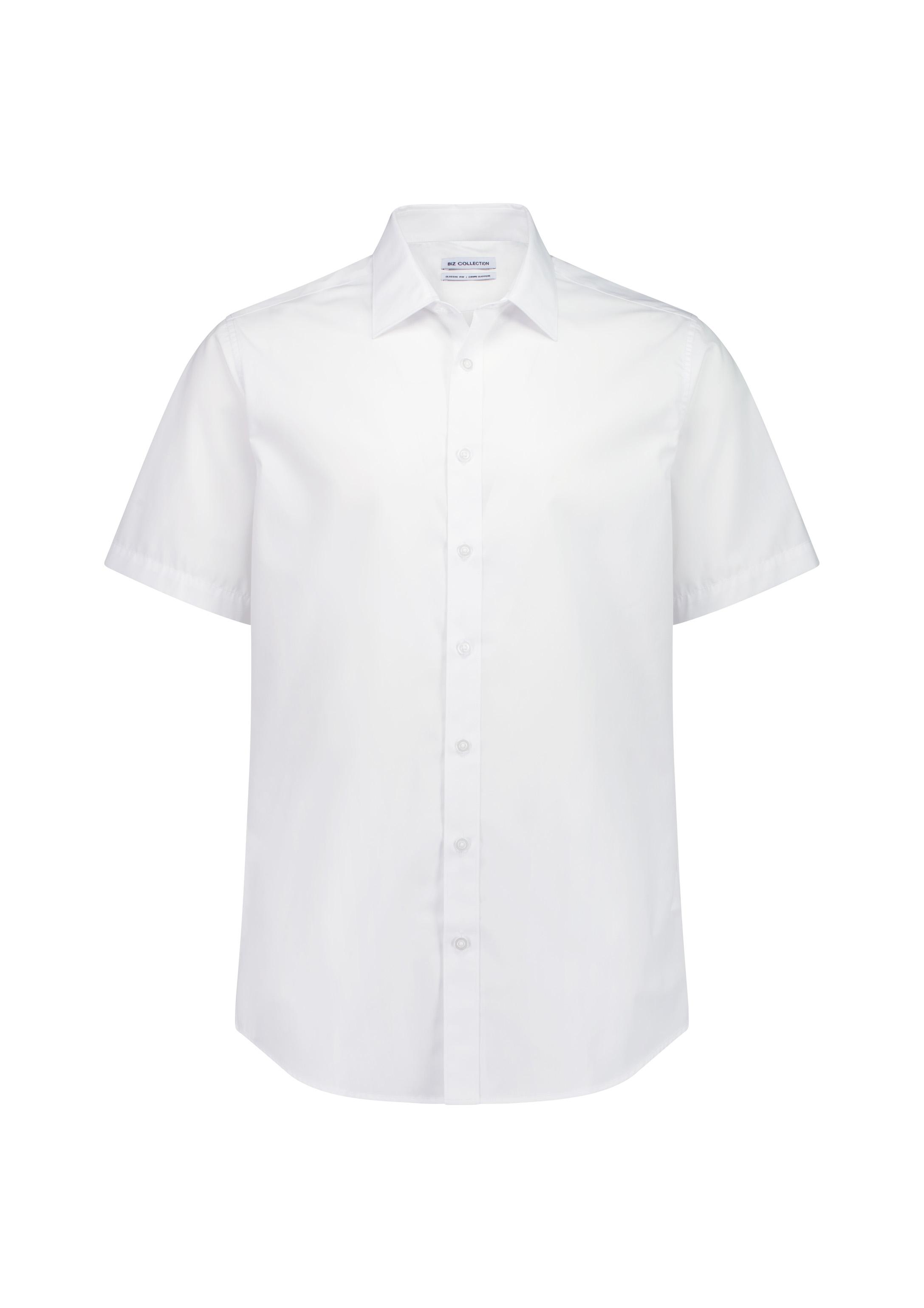 Lexington Mens Classic Fit Short Sleeve Shirt White