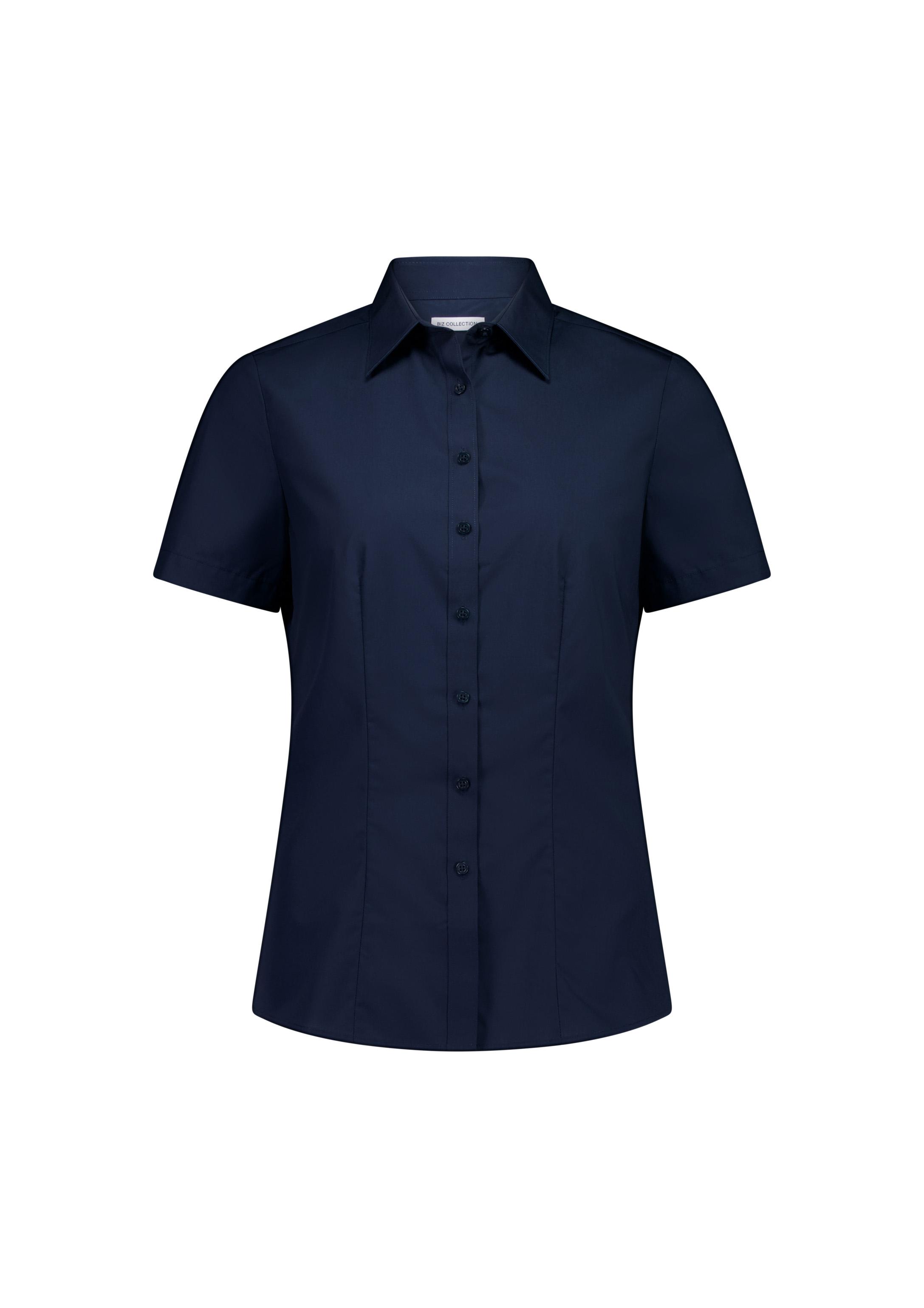 Lexington Womens Short Sleeve Shirt Navy