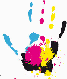 Coloured Hand