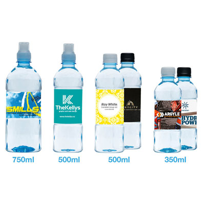 Customised Spring Water Bottles Printing West Auckland